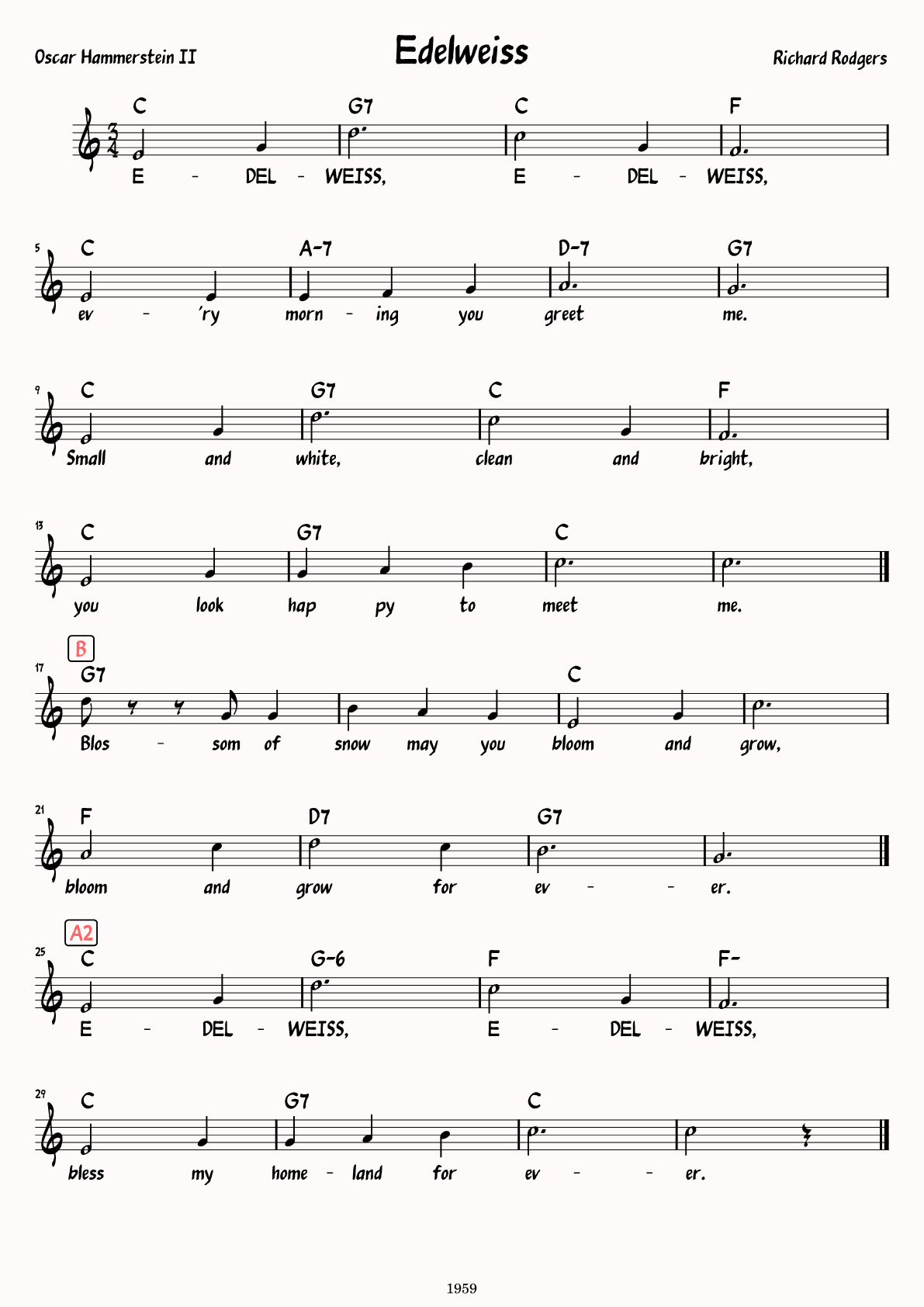 Sheet Music